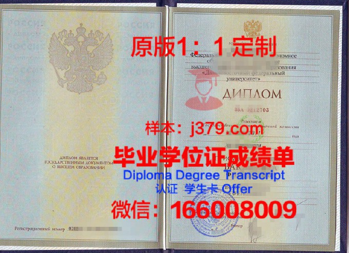 俄罗斯联邦总统俄罗斯国民经济和国务学院毕业证书原件
